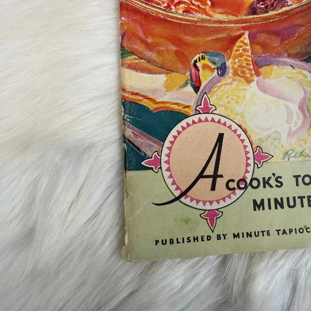 1931 A Cooks Tour with MINUTE TAPIOCA Company Inc General Foods Corp cookbook